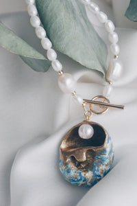 Matilda sea snail necklace
