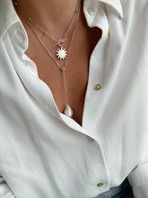 Sun toggle chain necklace