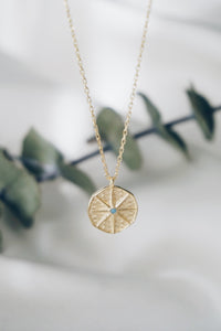 North star coin necklace