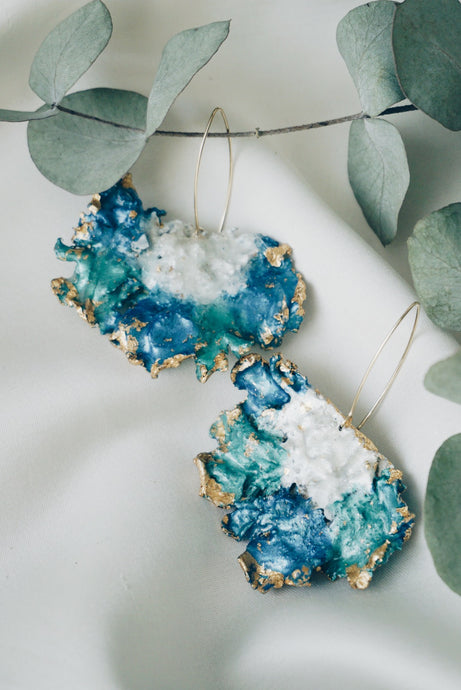 Matera moss earring