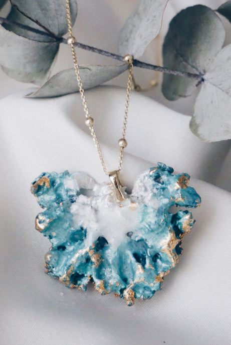 Atena moss chain necklace