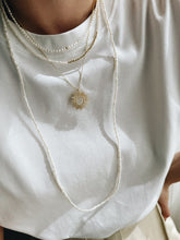 Timeless bead pearl necklace