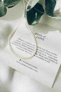Akoya pearl necklace