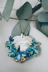 Palma moss chain necklace