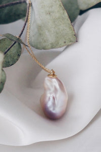 Edison baroque pearl necklace