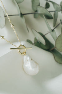 Lia baroque chain necklace