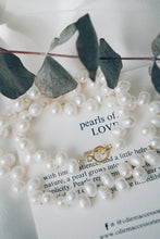 Wheats rice pearl necklace