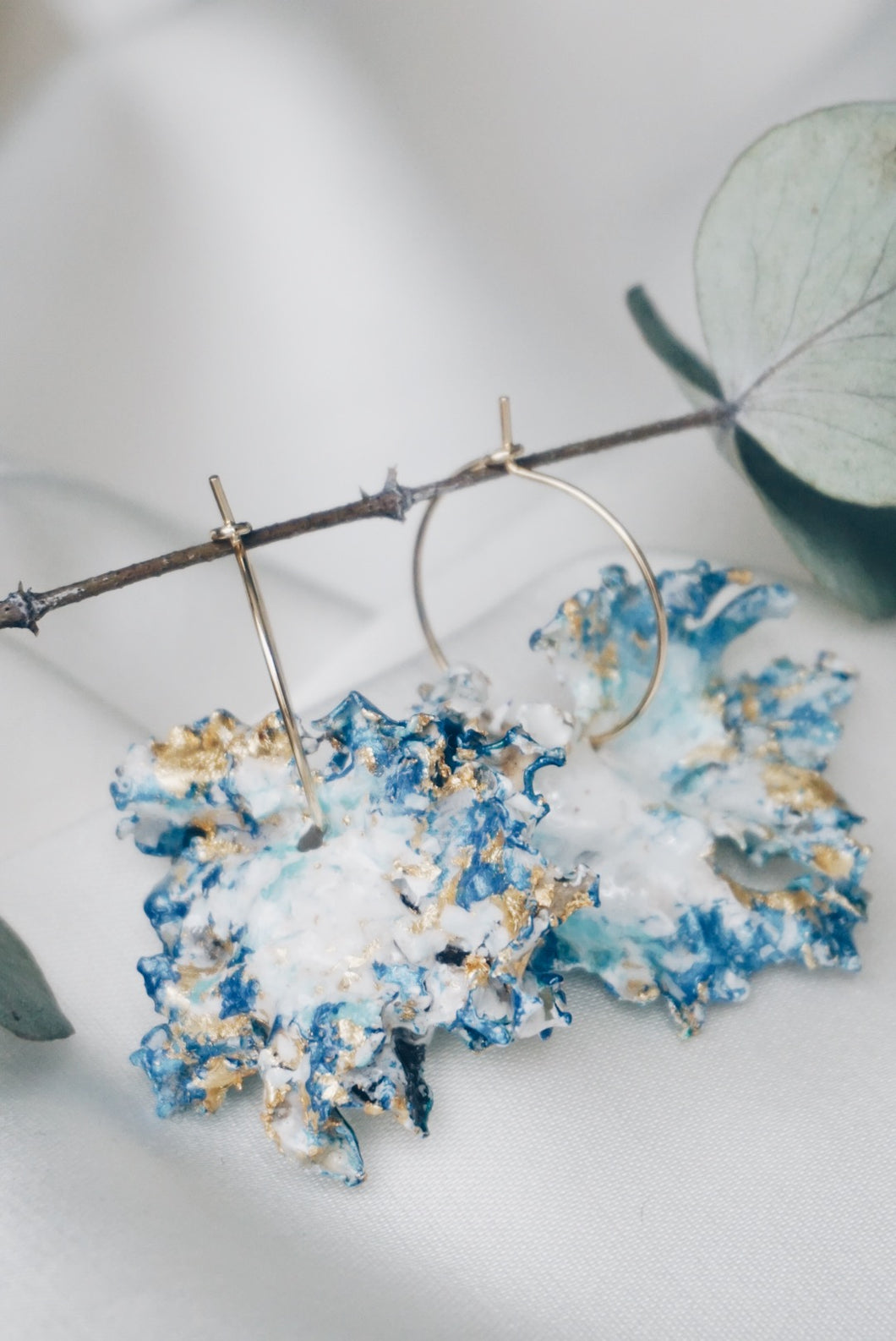 Marina moss earrings