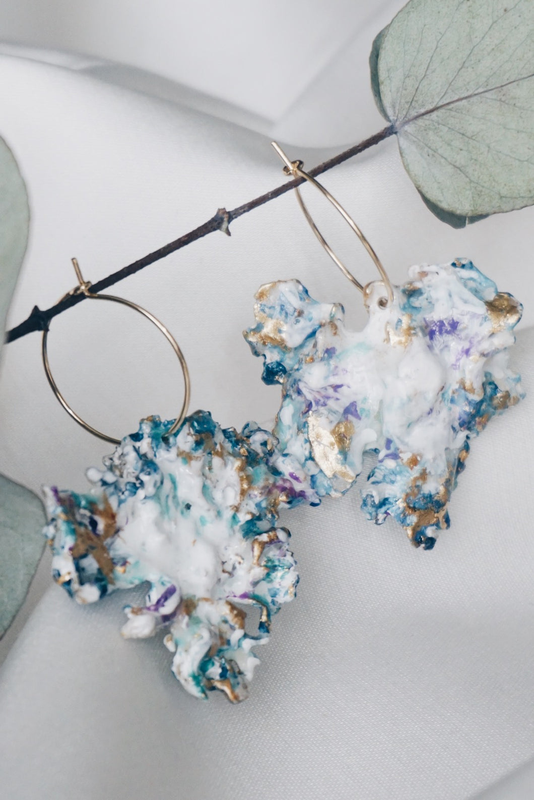 Matera moss earrings