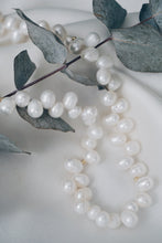 Wheats rice pearl necklace