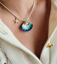 Seashell starfish pearl necklace