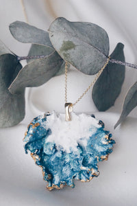 Ocean moss chain necklace