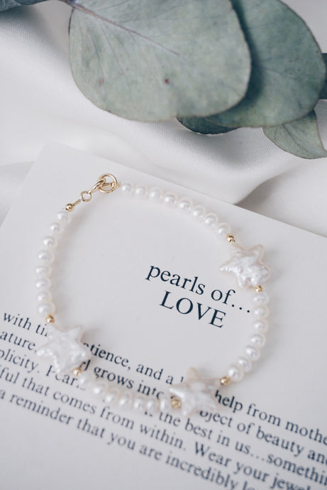 Star pearl bracelet