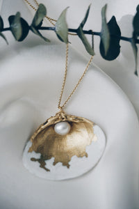 Rene seashell chain necklace