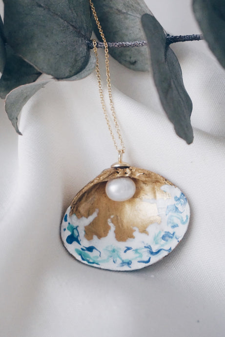 Rene seashell chain necklace