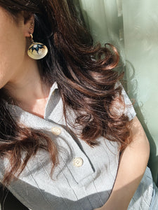Matera seashell earrings