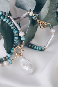 Paros baroque pearl necklace