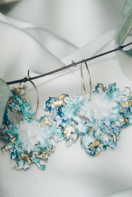 Palma moss earrings