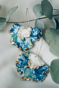 Creta moss earrings