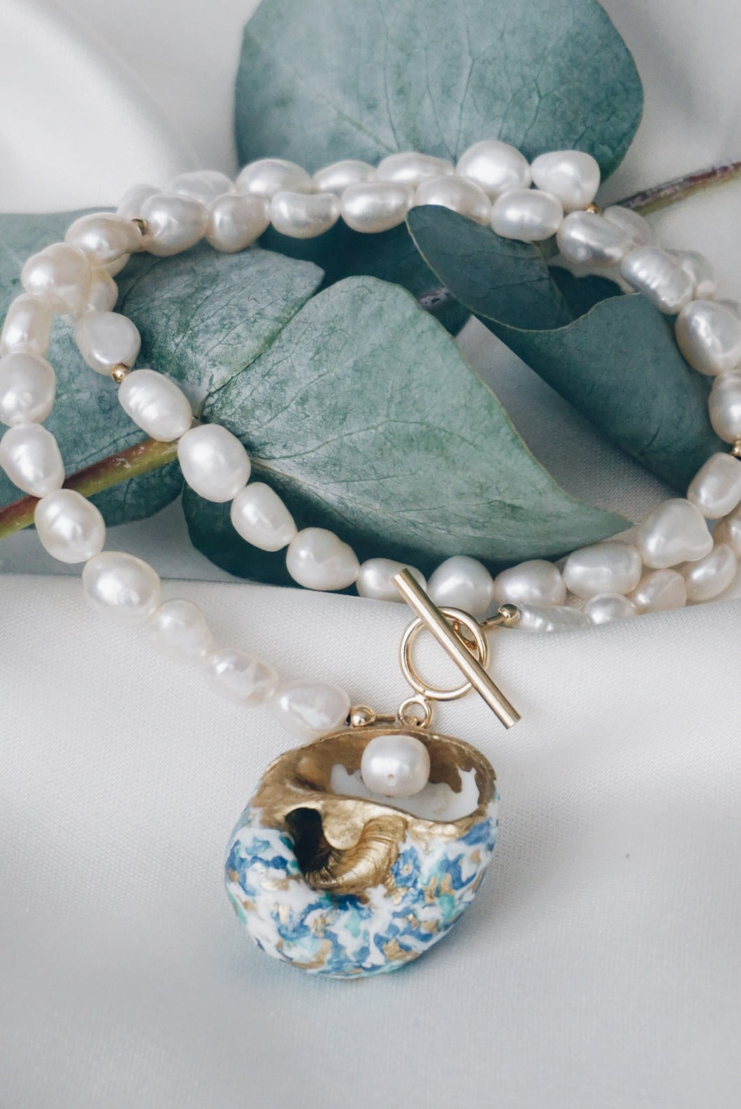 Matilda sea snail necklace