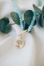 Tree of life amazonite necklace