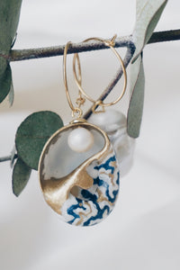 Monaco seasnail earrings
