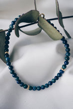 Chrysocolla ankle bracelet