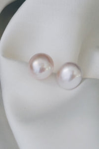 Mia rose pearl earrings