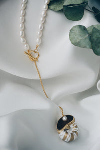 Venice sea snail necklace