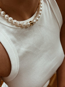 Rita large pearl necklace