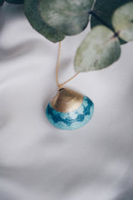 Turquoise seashell necklace